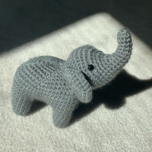 Other - FUND RAISE kid handmade crochet little elephant